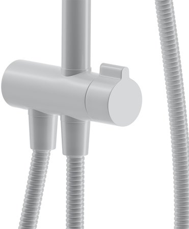 Душевая система Damixa Jupiter 977000200 Белая матовая 