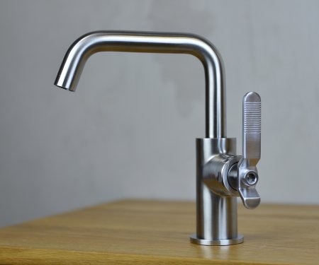 Смеситель для раковины Bronze de Luxe 1760'S 1178CC Хром матовый 