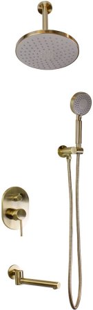 Душевая система Bronze de Luxe Scandi 14582/1BR Бронза 