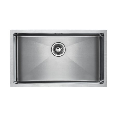 Мойка кухонная Paulmark Koher PM807444-BS брашированная нержавеющая сталь 