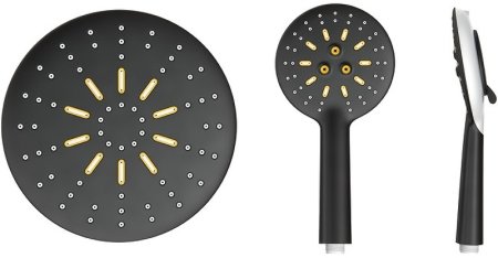 Душевая система Laguraty 17057 Черный 