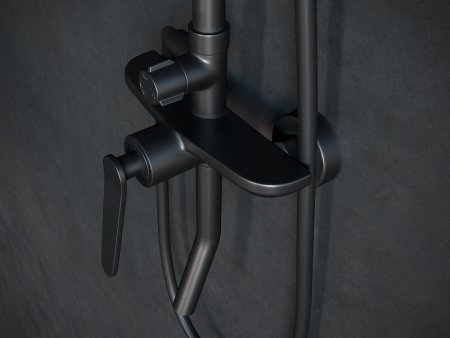 Душевая система Laguraty 17057 Черный 