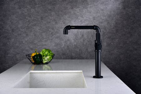 Смеситель Paulmark Loft Lo226006-401 для кухонной мойки, антрацит 