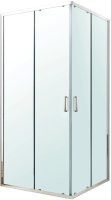 Душевой уголок Berges Solo S 80х80 061103 профиль Хром сильвер стекло прозрачное