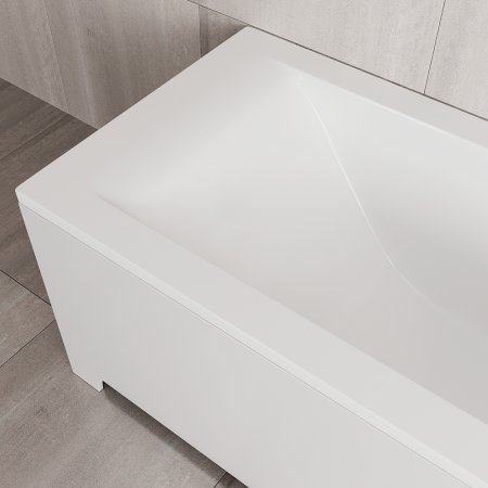 Ванна из искусственного камня Delice Diapason 160x70 DLR_330004 без антискользящего покрытия 