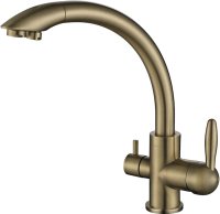 Смеситель для кухонной мойки Paulmark Essen Es213001-BR бронза