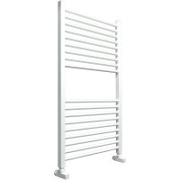 Полотенцесушитель водяной Ника Modern ЛМ-2 100/50 с вентилями белый