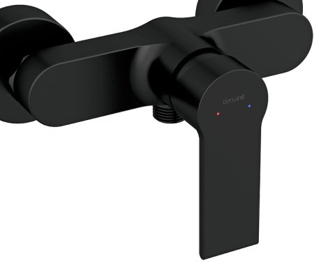 Смеситель для душа Cersanit Brasko Black 63109 Черный матовый 