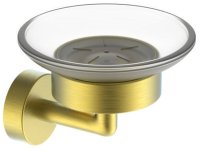 Мыльница Raglo R320.02.03, золотой сатин