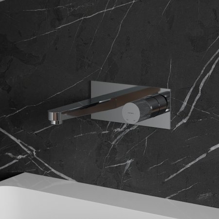 Смеситель Omnires Contour CT8015CR С ВНУТРЕННЕЙ ЧАСТЬЮ, для раковины, хром 