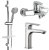 Комплект смесителей Paini Parallel 47CRKIT3 Хром 