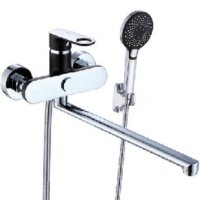 Cмеситель для ванны ViEiR V043541-C Черный/Хром