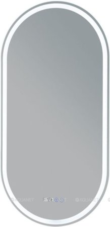 Зеркало Aquanet Монте 50 белый матовый 