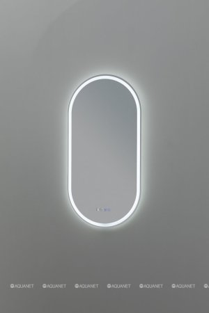 Зеркало Aquanet Монте 50 белый матовый 