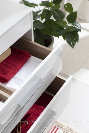 Тумба с раковиной Aquanet Августа (Flat) 100 белый 