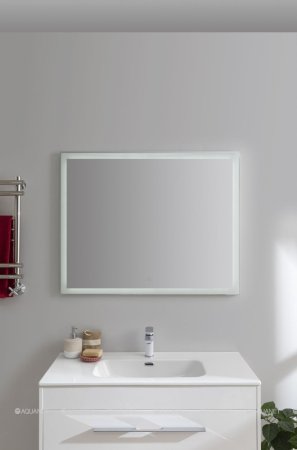 Тумба с раковиной Aquanet Августа (Flat) 100 белый 