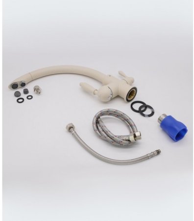 Cмеситель для кухни под фильтр GANZER REIN GZ16031B BEIGE 