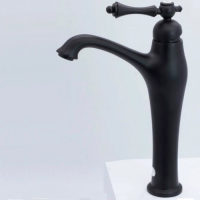 Смеситель для накладной раковины Ganzer GZ77013C чёрный