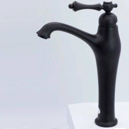 Смеситель для накладной раковины Ganzer GZ77013C чёрный 