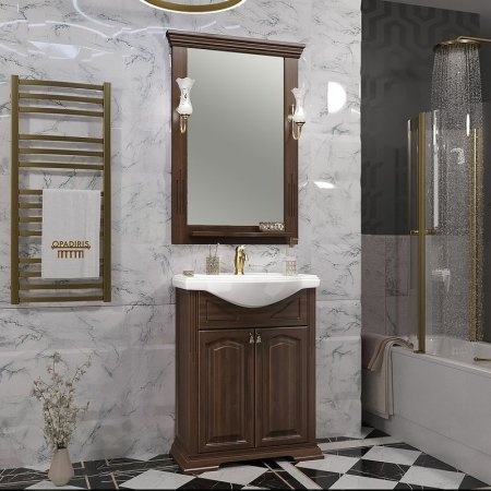 Тумба под раковину Opadiris Риспекто 65 00-00005814 Орех антикварный 