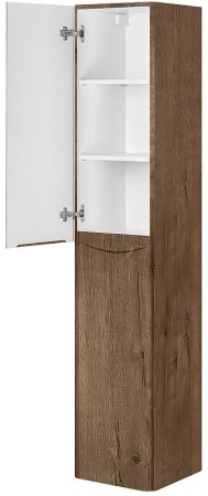 Шкаф пенал Vincea Paola 35 VSC-2P170VO-L подвесной V.Oak 