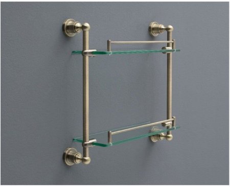 Полка Aquanet 3852 двойная 