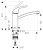 Смеситель для кухонной мойки Hansgrohe Focus E 31780000 