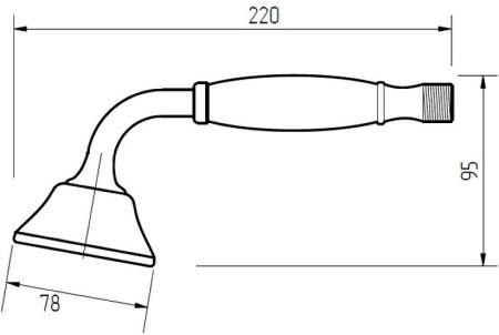 Ручной душ Migliore Olivia 19001 Хром 