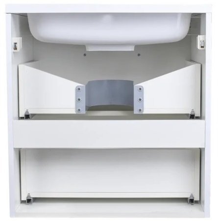 Тумба под раковину Style Line Каре 80 СС-00002270 Люкс Plus подвесная Белый 