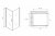 Душевой уголок Abber Sonnenstrand 100x80 AG04100-S80 профиль Хром стекло прозрачное 