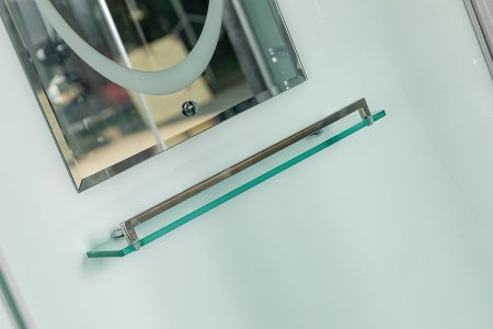 Душевая кабина WeltWasser WW500 Emmer 11015-2 110x110 10000004651 профиль Хром стекло прозрачное 