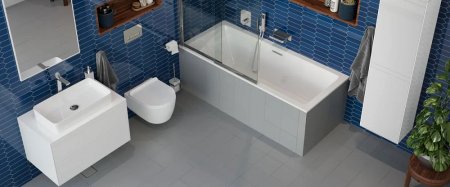 Акриловая ванна Excellent Heaven Slim 170x75 см 