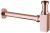 Сифон для раковины Abber AF0031RG Розовое золото 