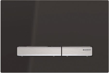Кнопка смыва Geberit Sigma 50 115.788.SD.2 зеркальное дымчатое cтекло 