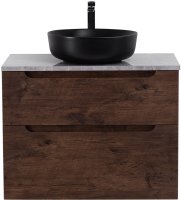 Тумба с раковиной BelBagno ETNA-H60-900-2C-SO-RW-P Rovere Moro