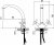 Смеситель для кухонной мойки Zorg Sanitary ZR 800 K-T6-7 