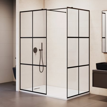 Душевая перегородка RGW WA-021B (WA-011B (2 шт.) + S-1220B) 900x1000 