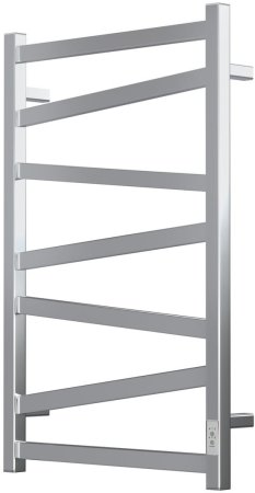 Полотенцесушитель электрический Point Феникс PN15858 П7 500x800, диммер справа, хром 