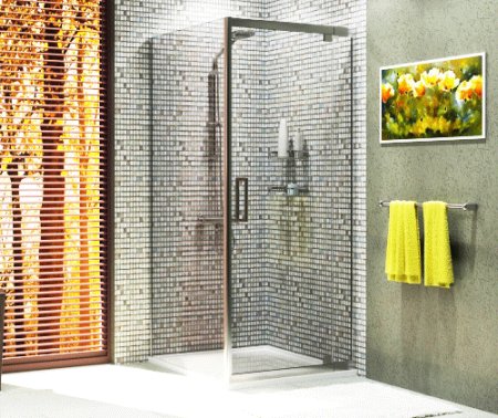 Душевой уголок WasserKRAFT Berkel 48P29 80x100 