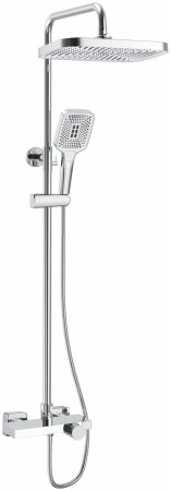 Душевая система с термостатом Rose R1896-6, хром 