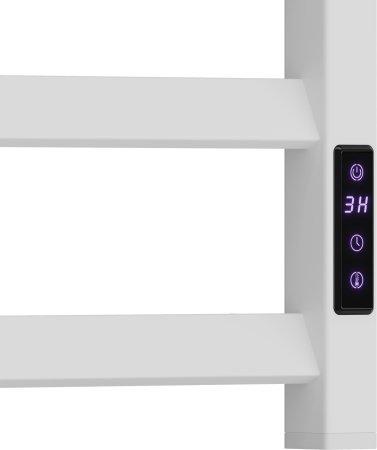 Полотенцесушитель электрический APEXTERMO Galaxy GL00184WM 800x400, белый матовый 