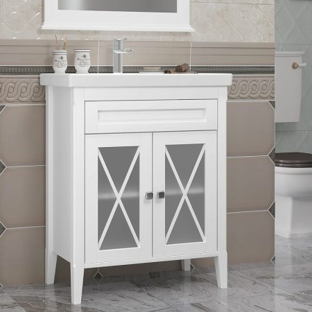 Тумба под раковину Opadiris Палермо 70 00-00006720 Белая матовая 