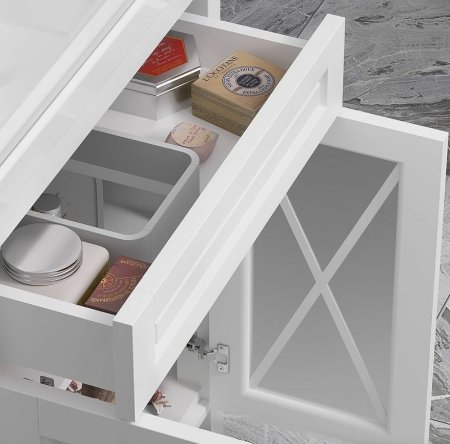 Тумба под раковину Opadiris Палермо 70 00-00006720 Белая матовая 