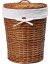 Корзина для белья WasserKRAFT Leine WB-350-L светло-коричневая, большая 