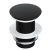 Донный клапан для раковины WasserKRAFT Push-up A245 черный 