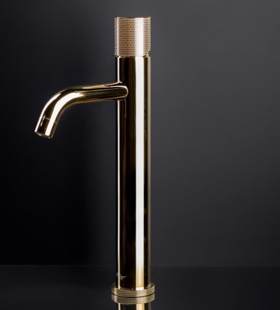 Смеситель для раковины Boheme Stick 122-GG.2 Золото 