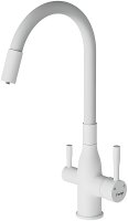 Смеситель для кухни Frap H96 F4396-8 Белый