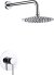 Душевая система ПСМ-Профсан с тропическим душем встраиваемая тип См-ДшОРЗШт (PSM-ST-01) 