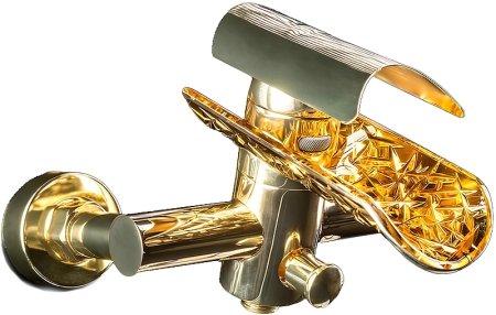 Смеситель для ванны Boheme Hypnose 233-G Золото 