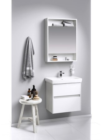 Тумба под раковину Aqwella Сити Т6м/DK 60 CI0106DK Дуб канадский 